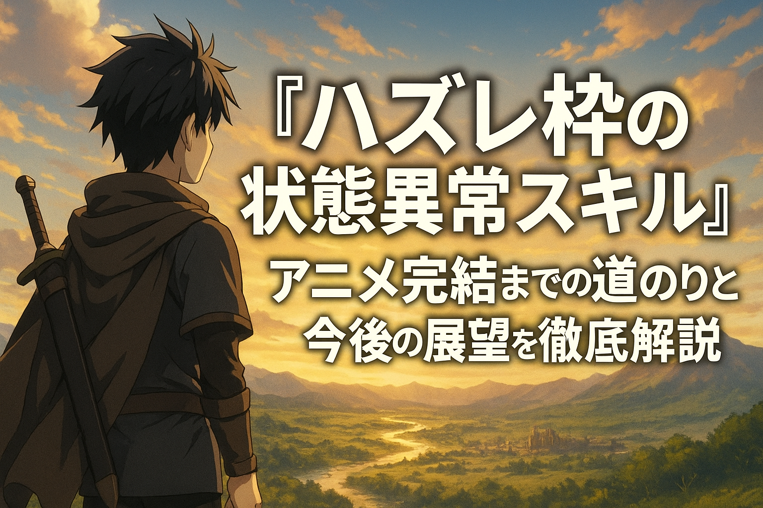 『ハズレ枠の状態異常スキル』アニメ完結!道のりと今後の展望を徹底解説 | 趣味のブログ